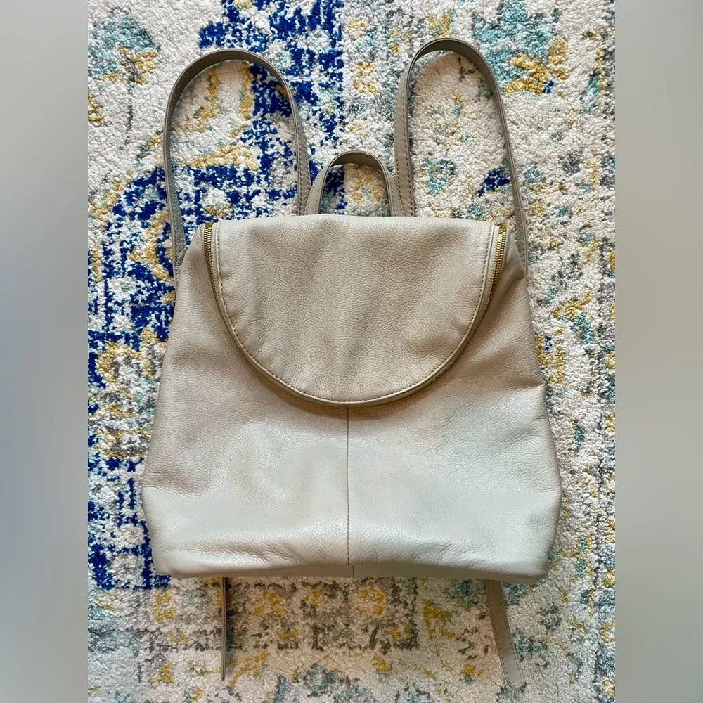 Hobo Fern Backpack in Pebbled Leather